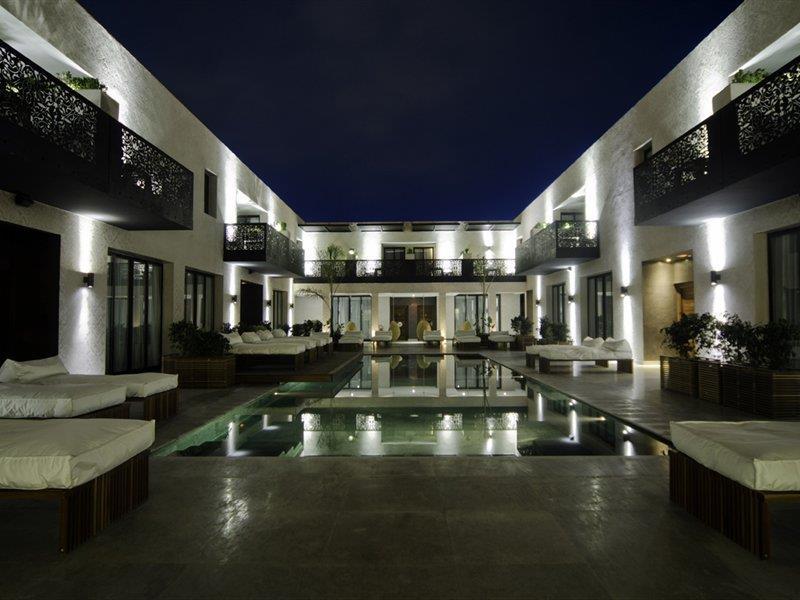 Cesar Resort & Spa Marrakesh Ngoại thất bức ảnh The hotel's courtyard